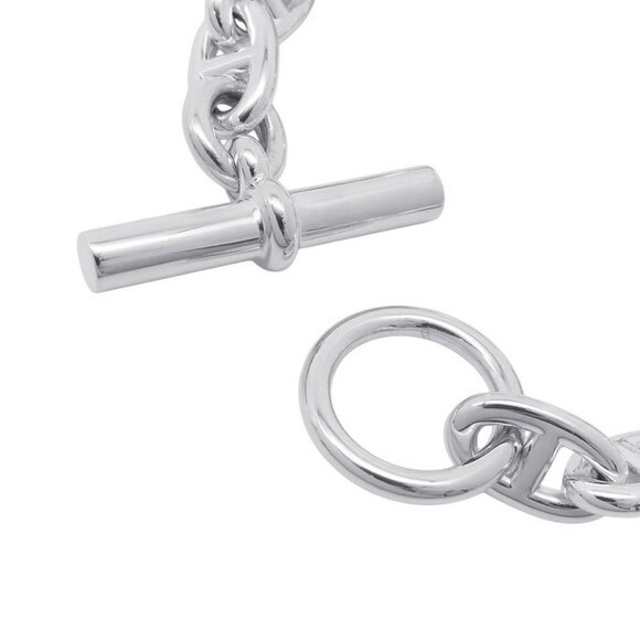 HERMES Chaine d'Ancre Bracelet 14 frames Size MM - Picture 9 of 10